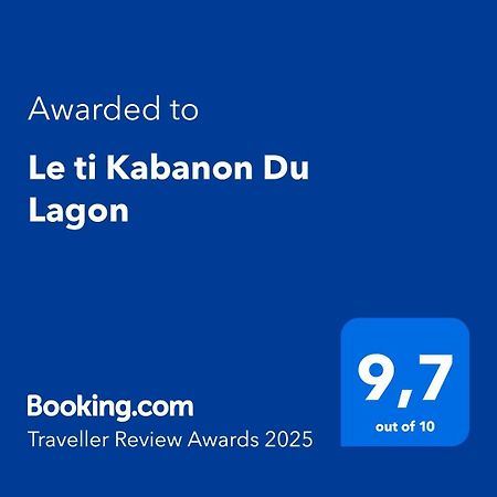 Le Ti Kabanon Du Lagon Ла-Салин-ле-Бен Экстерьер фото